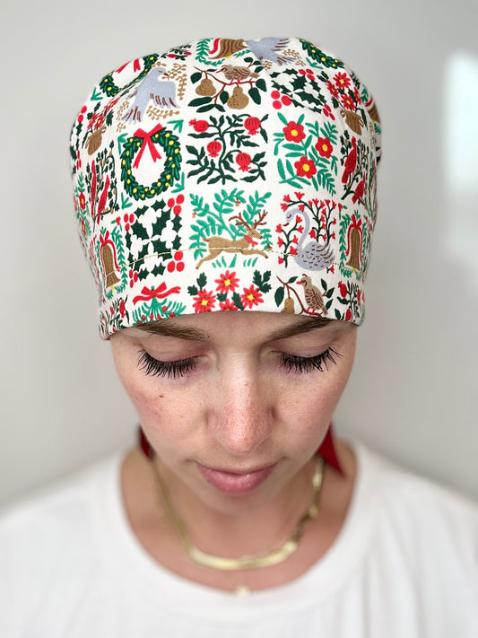 Twelve Days of Christmas: Euro-Style Scrub Cap
