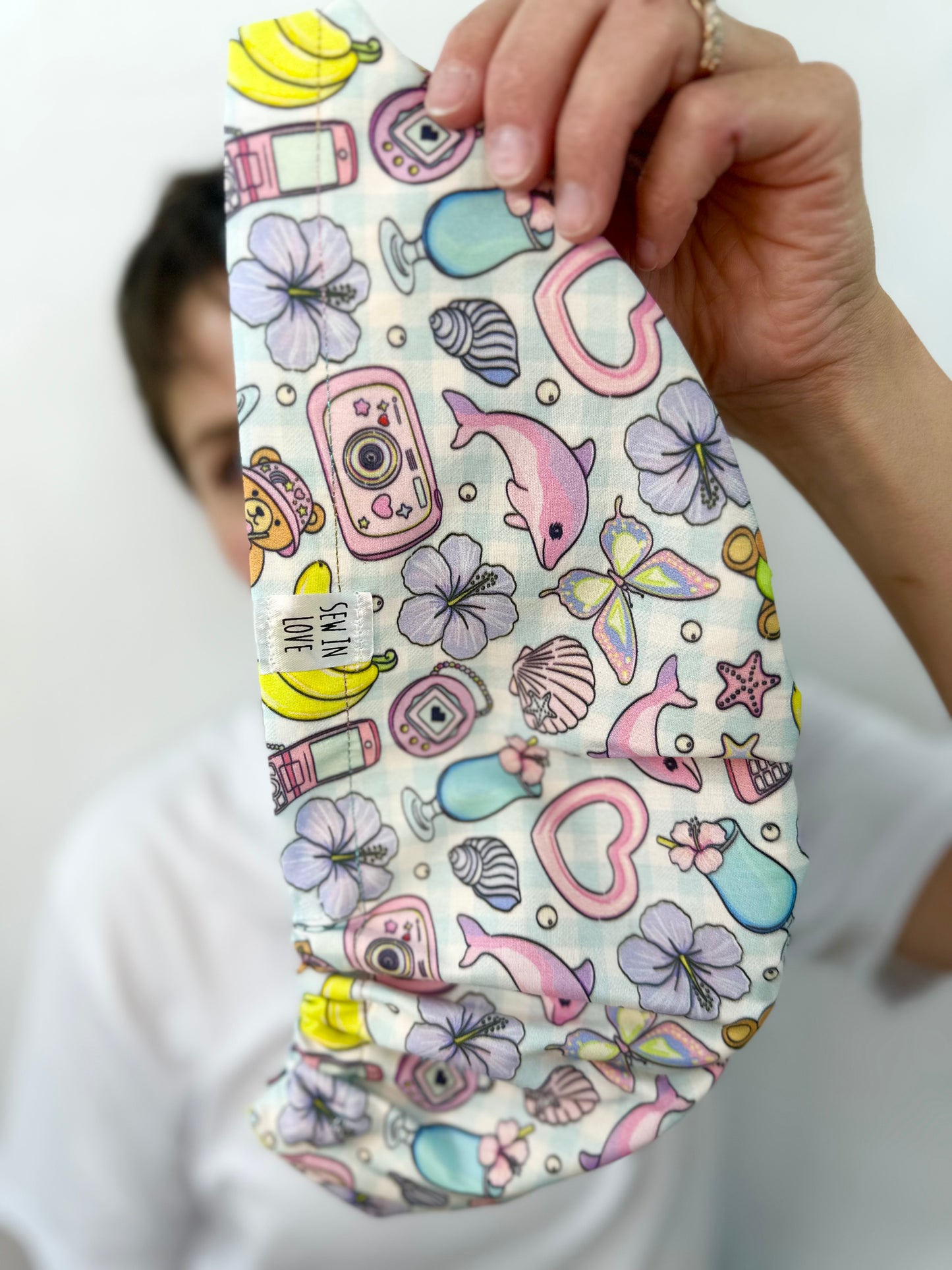 Toggle Back- Summer Nostalgia: Euro-Style Scrub Cap