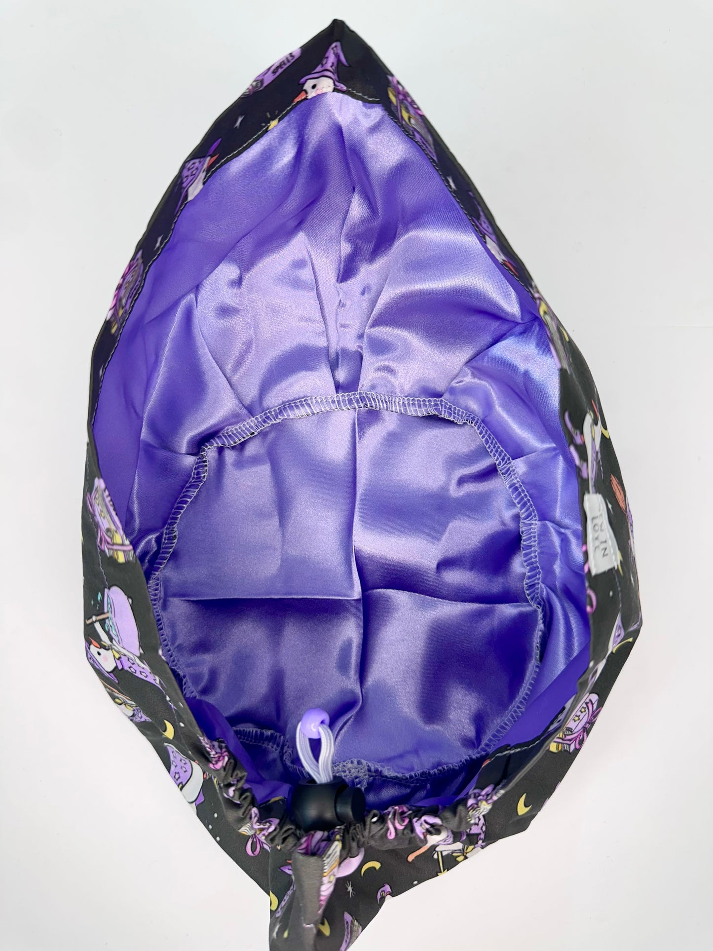 Toggle Back- Witchy Silly Goose: Euro-Style Scrub Cap