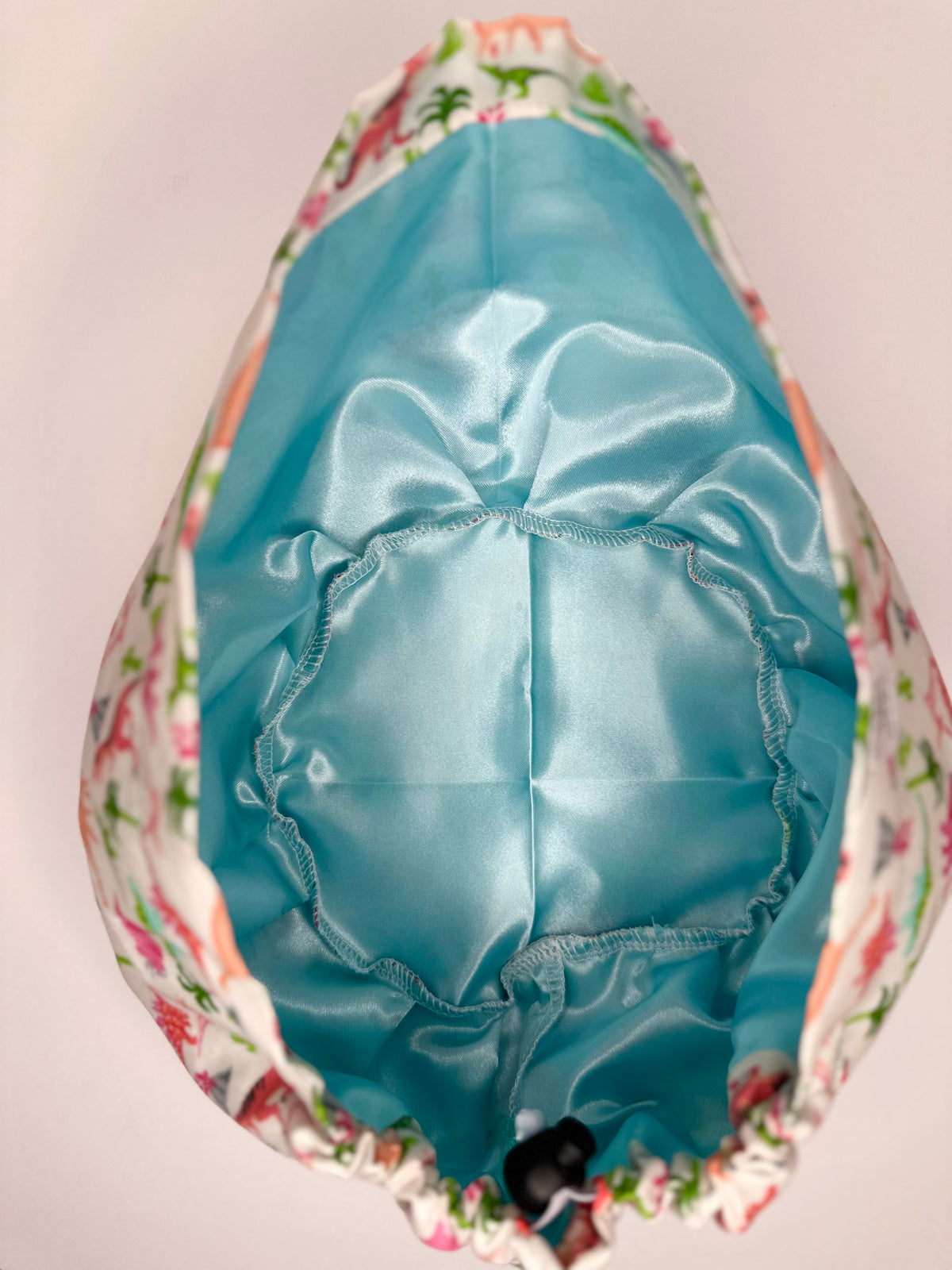 Toggle Back- Lady Dinos: Euro-Style Scrub Cap