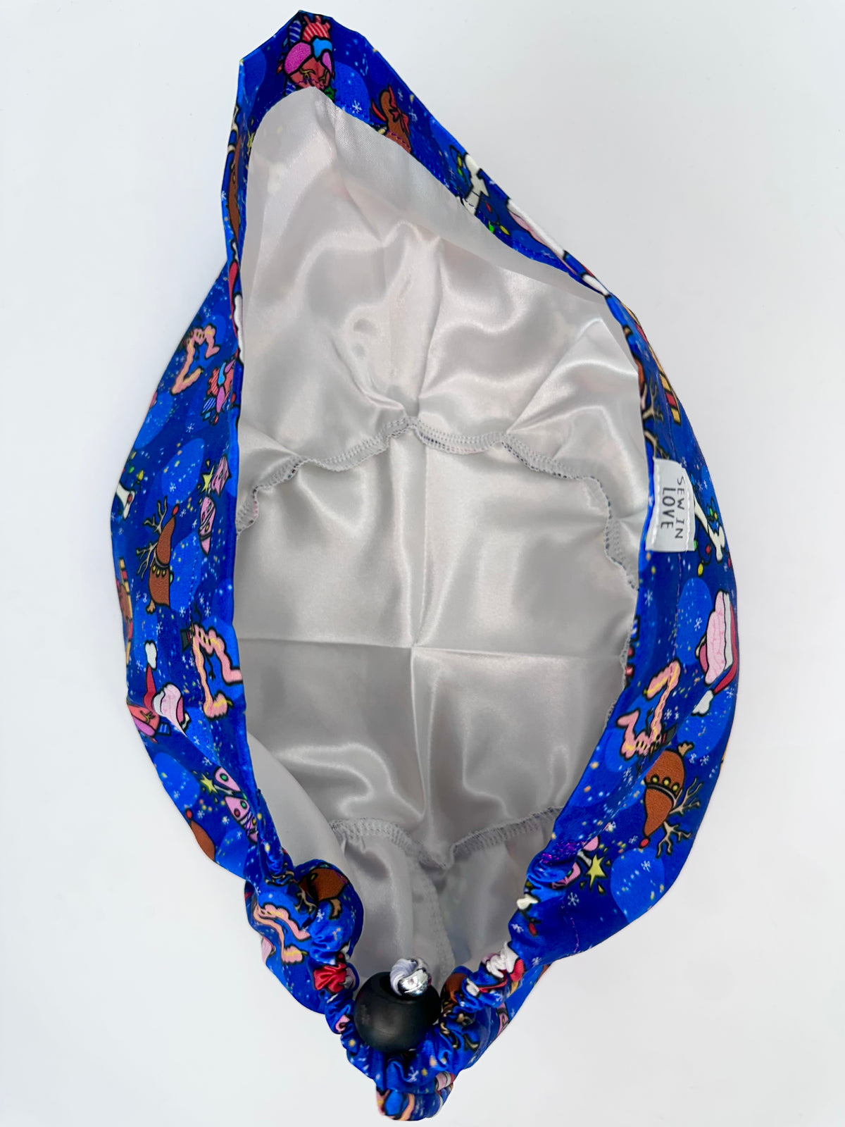 Toggle Back- Surgical Christmas: Euro-Style Scrub Cap