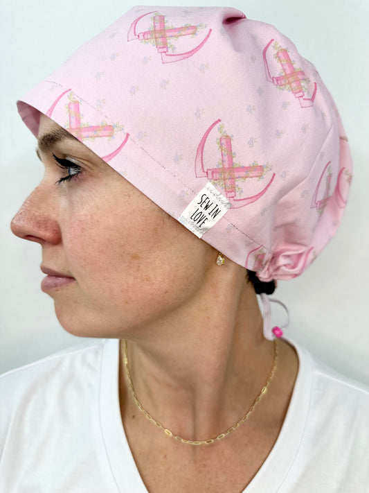 Toggle Back- Dainty Mac Blade: Euro-Style Scrub Cap