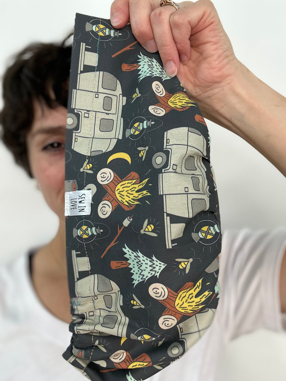 Toggle Back- Campfire: Euro-Style Scrub Cap