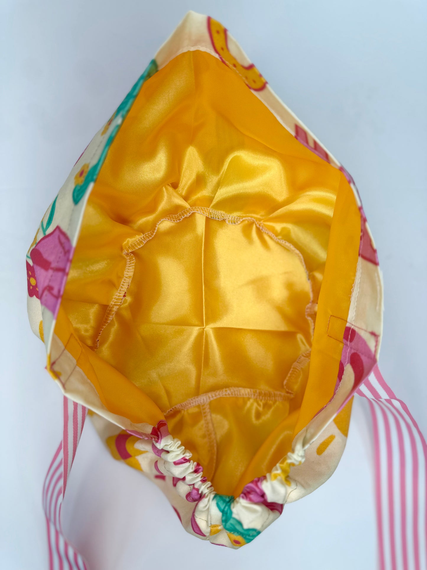 Ribbon Back- Yee Haw: Euro-Style Scrub Cap