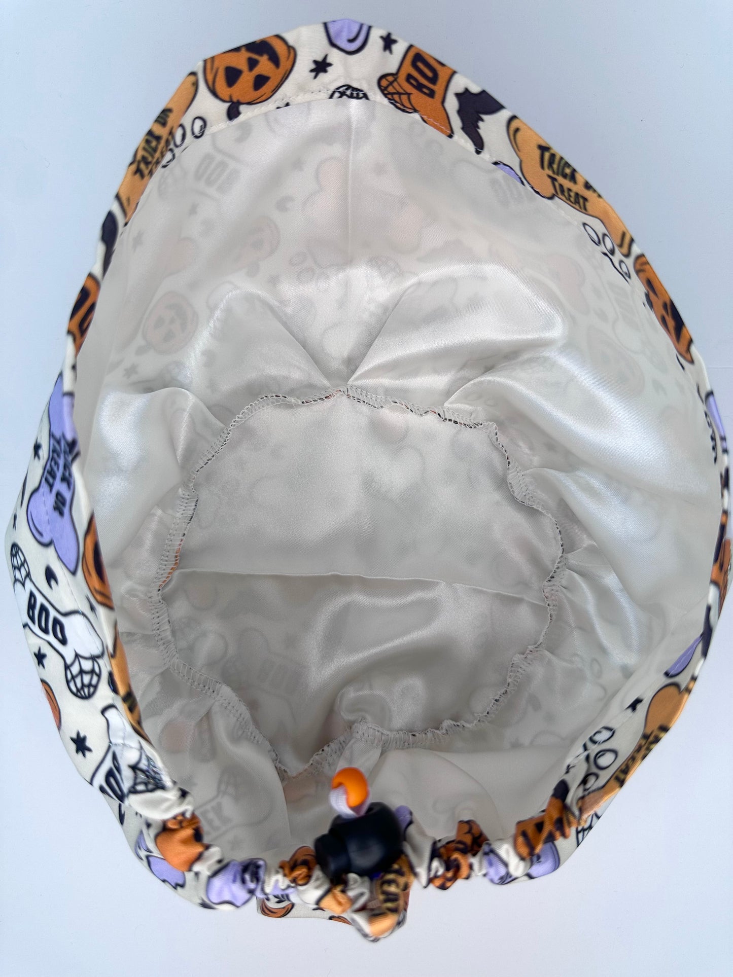 Toggle Back- Halloween for the Pups: Euro-Style Scrub Cap