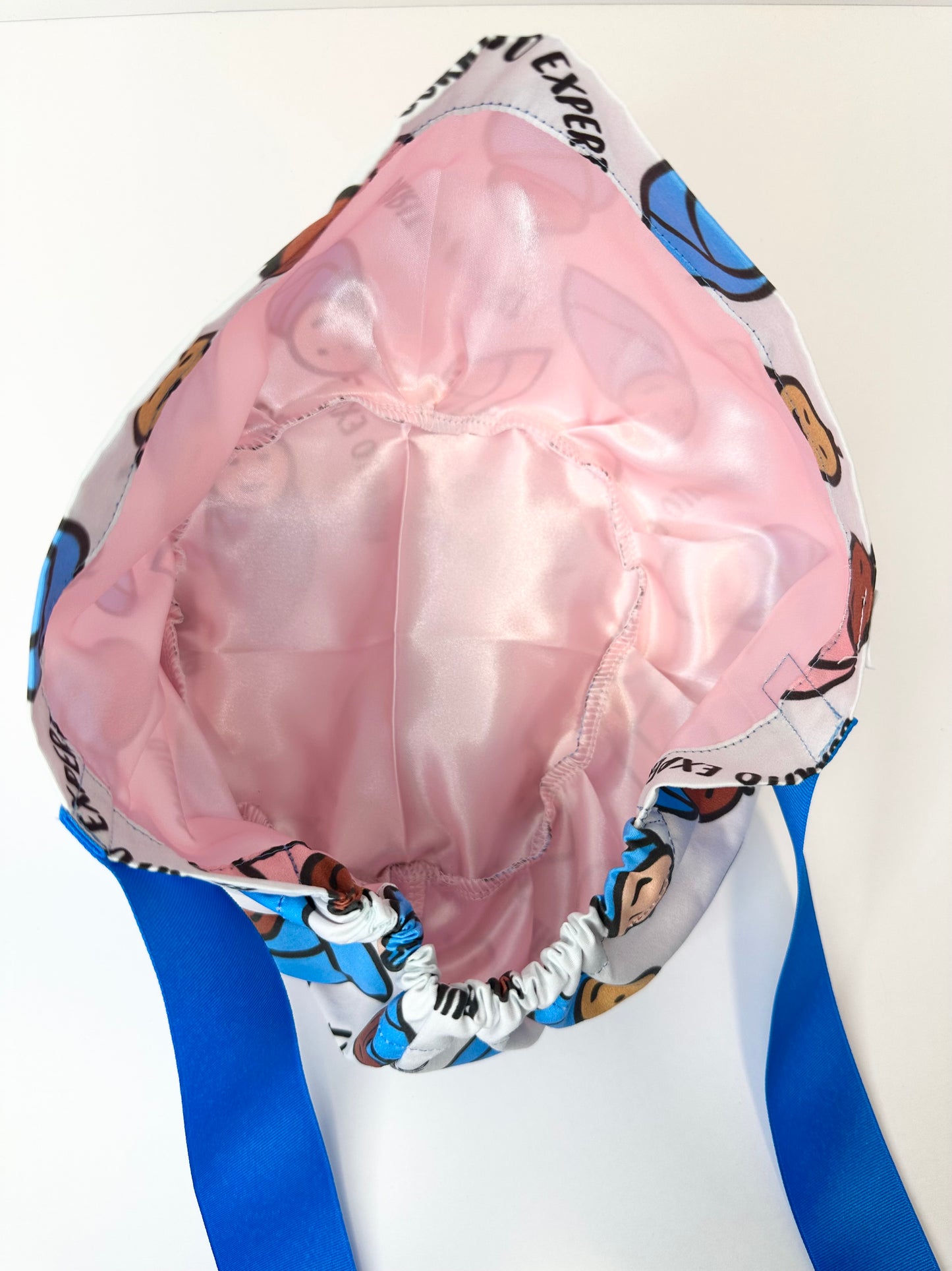 SATIN LINED- Burrito Expert: Euro-Style Scrub Cap