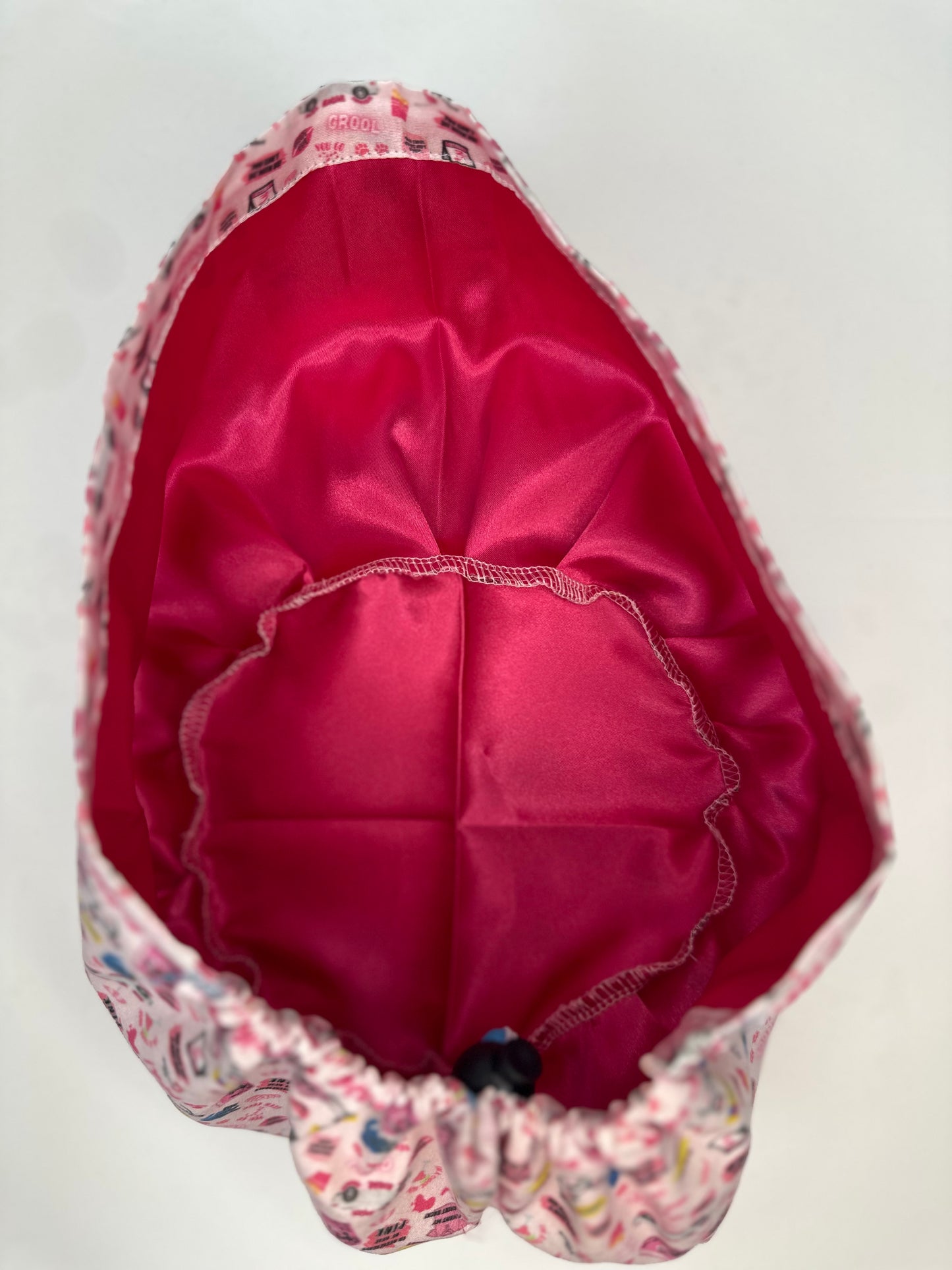 Toggle Back- So Fetch (Tiny Print): Euro-Style Scrub Cap