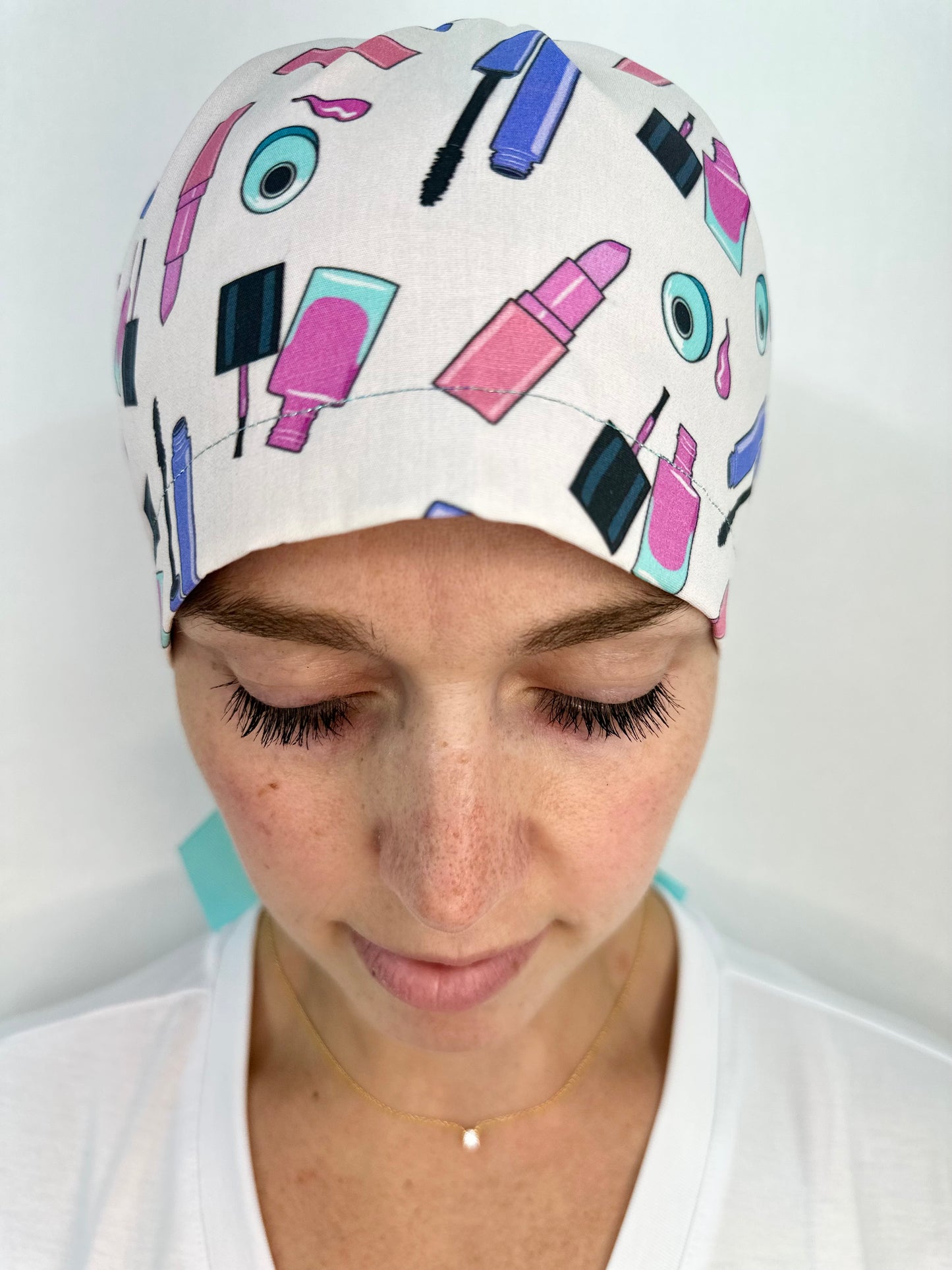 Ribbon Back-GRWM: Euro-Style Scrub Cap