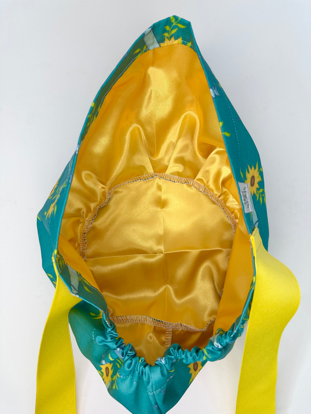 Ribbon Back- Sunflower Miller Blade: Euro-Style Scrub Cap