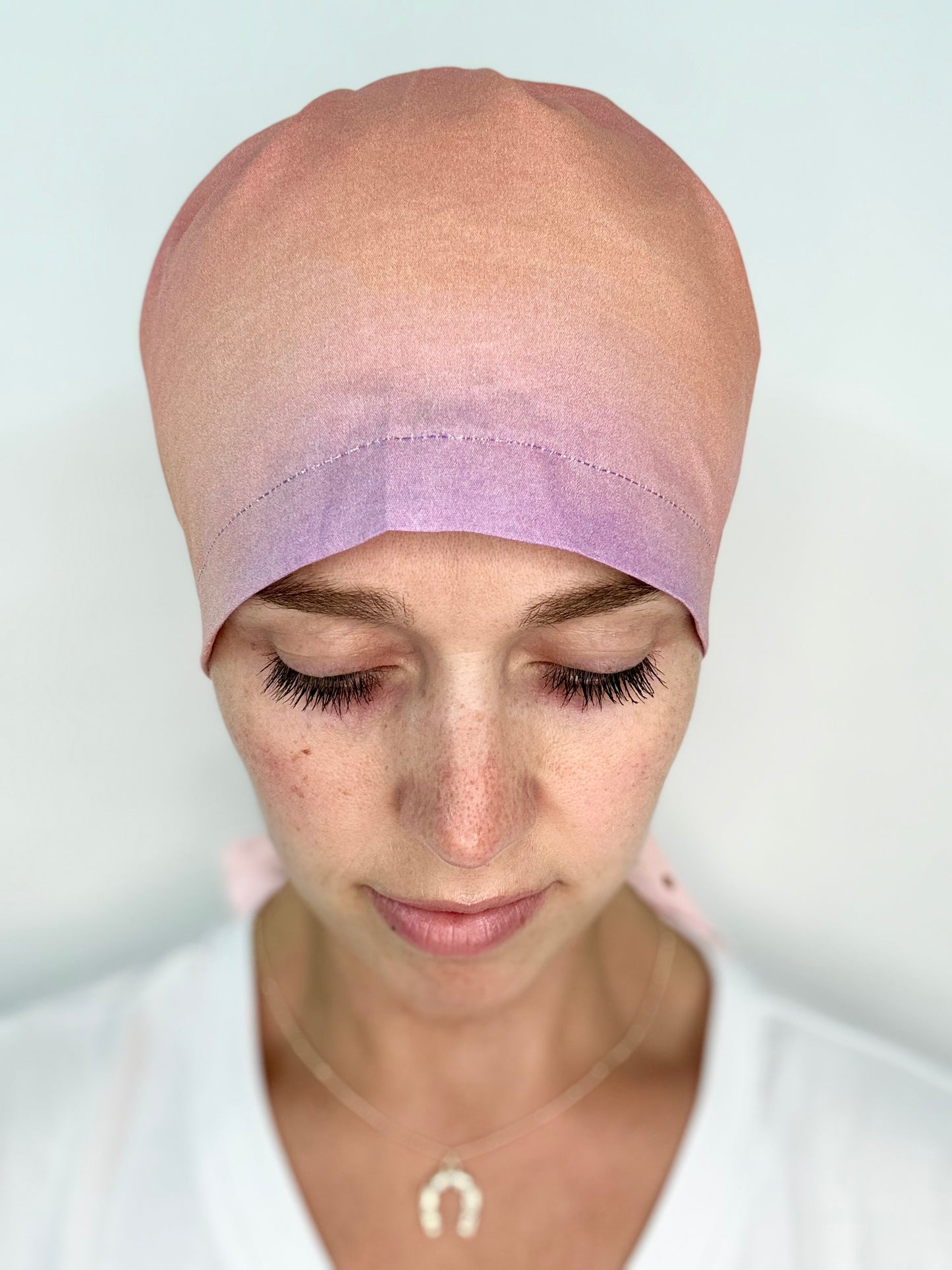 Ribbon Back - Painted Sky: Euro-Style Scrub Cap