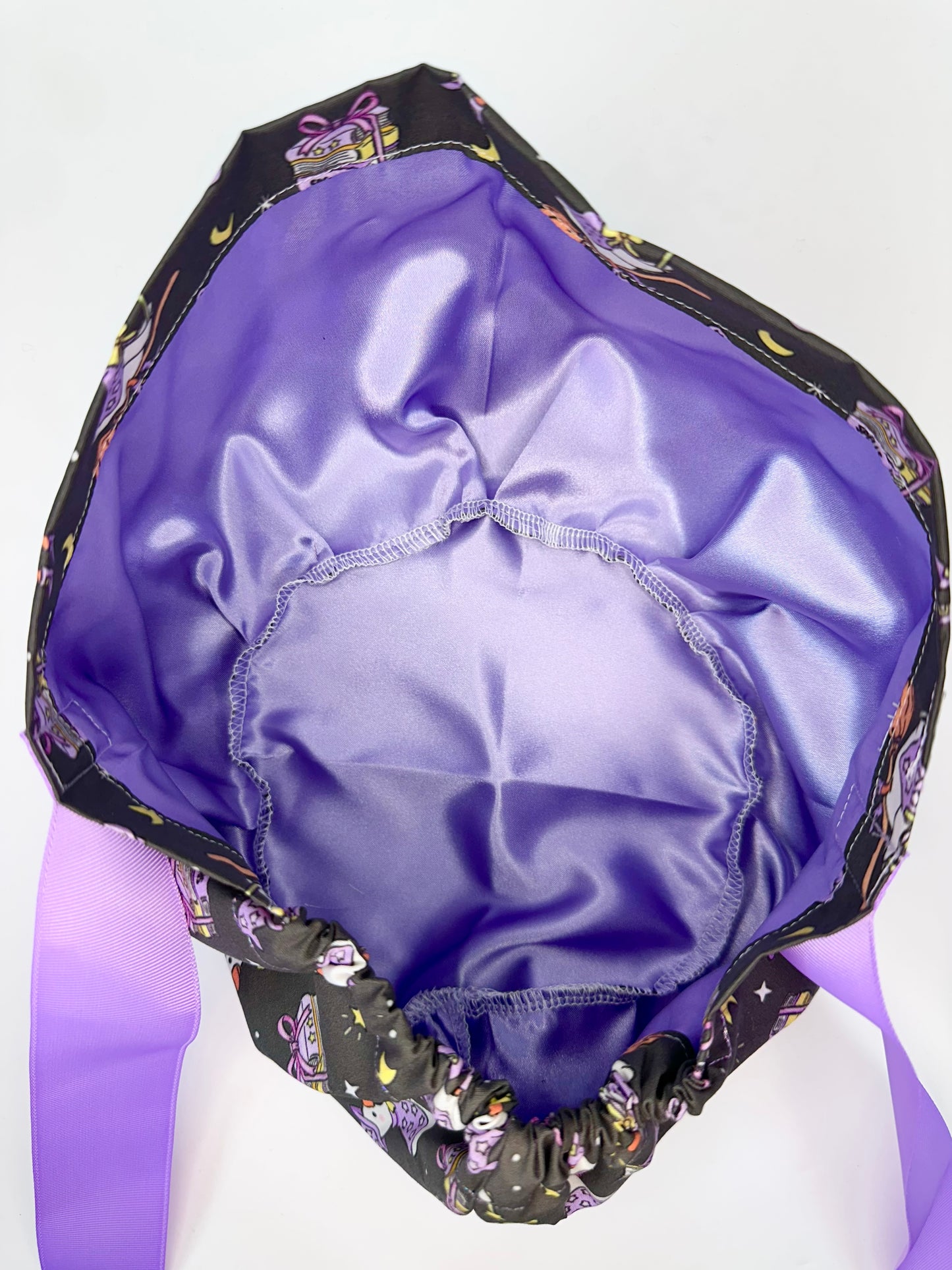 Ribbon Back- Witchy Silly Goose: Euro-Style Scrub Cap