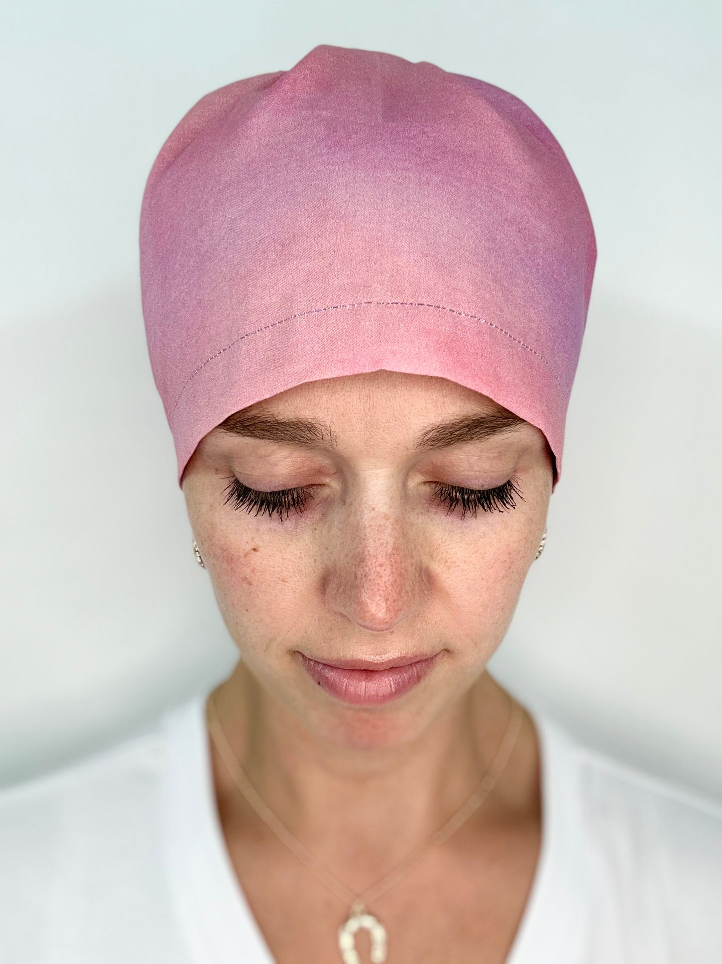 Toggle Back - Painted Sky: Euro-Style Scrub Cap