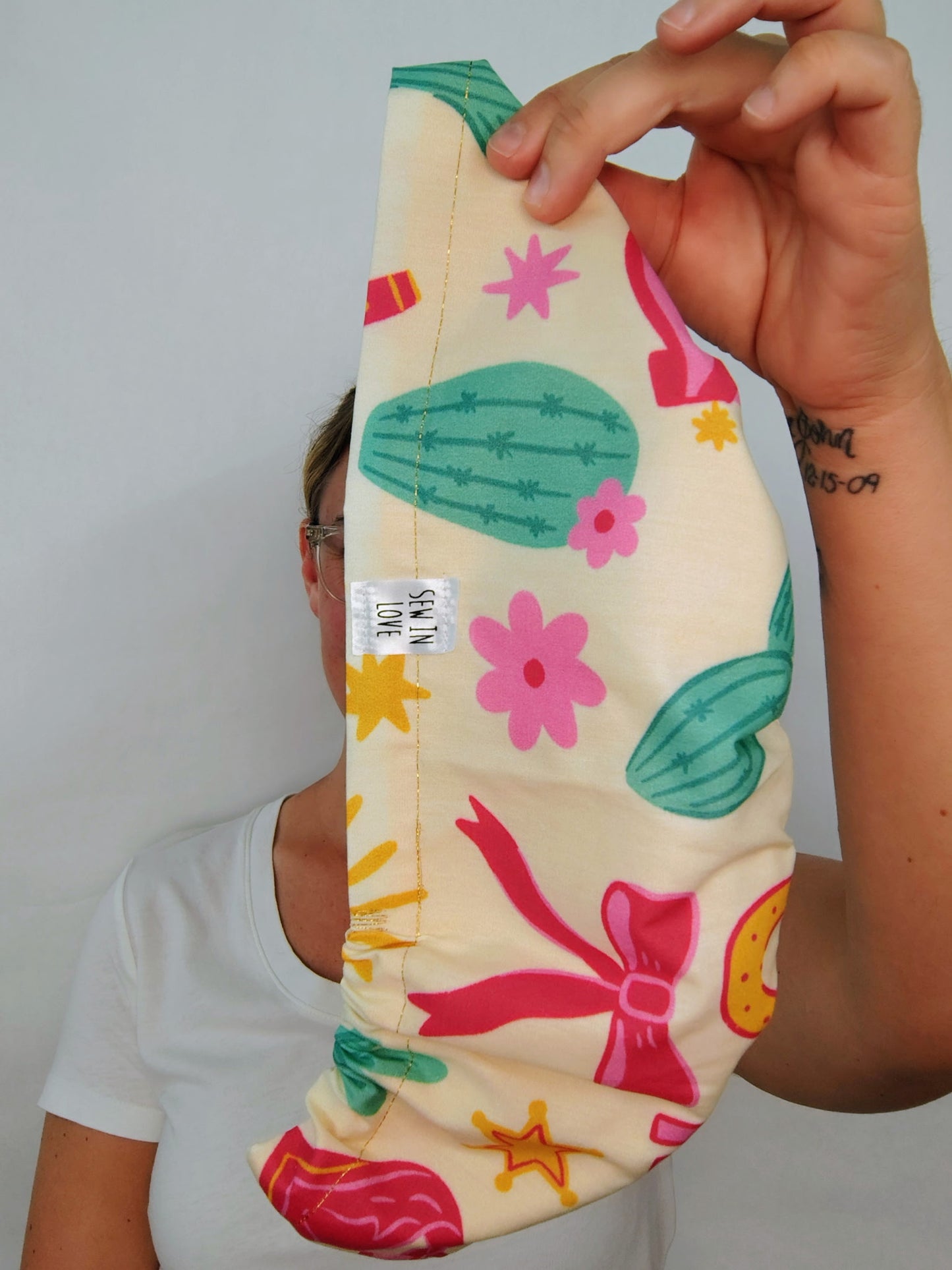 Toggle Back- Yee Haw: Euro-Style Scrub Cap