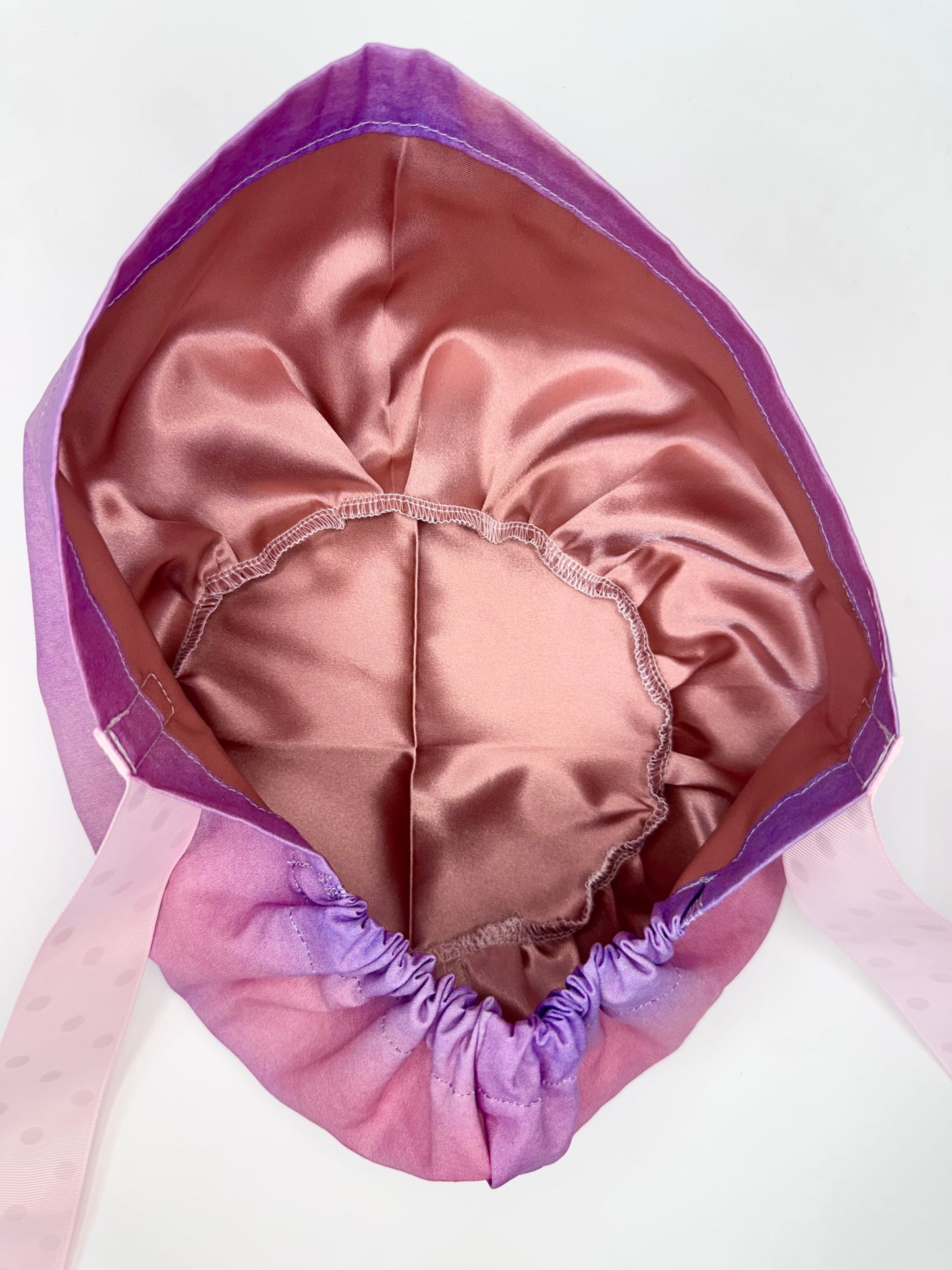 Ribbon Back - Painted Sky: Euro-Style Scrub Cap