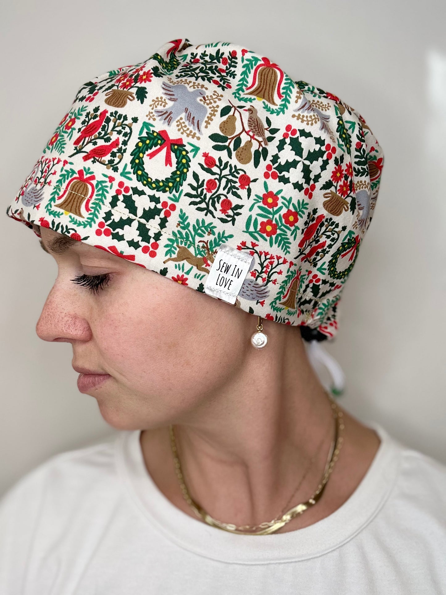Twelve Days of Christmas: Euro-Style Scrub Cap