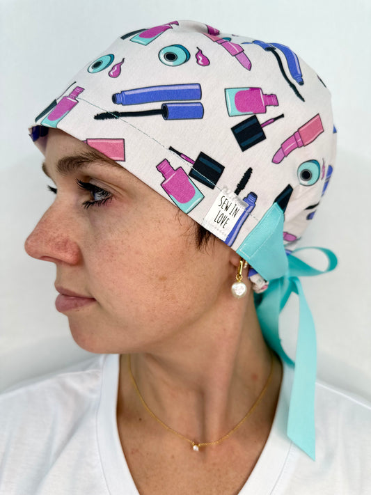 Ribbon Back-GRWM: Euro-Style Scrub Cap