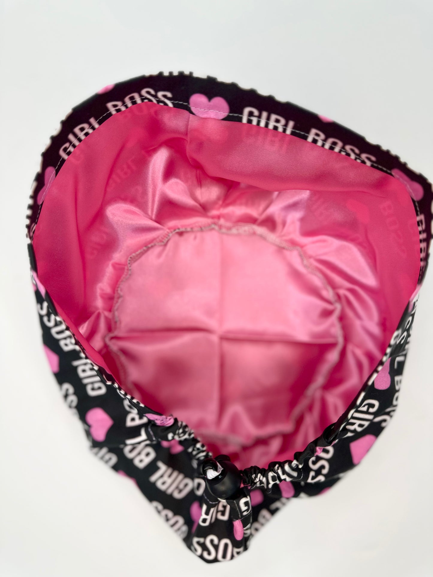 Toggle Back- Girl Boss: Euro-Style Scrub Cap