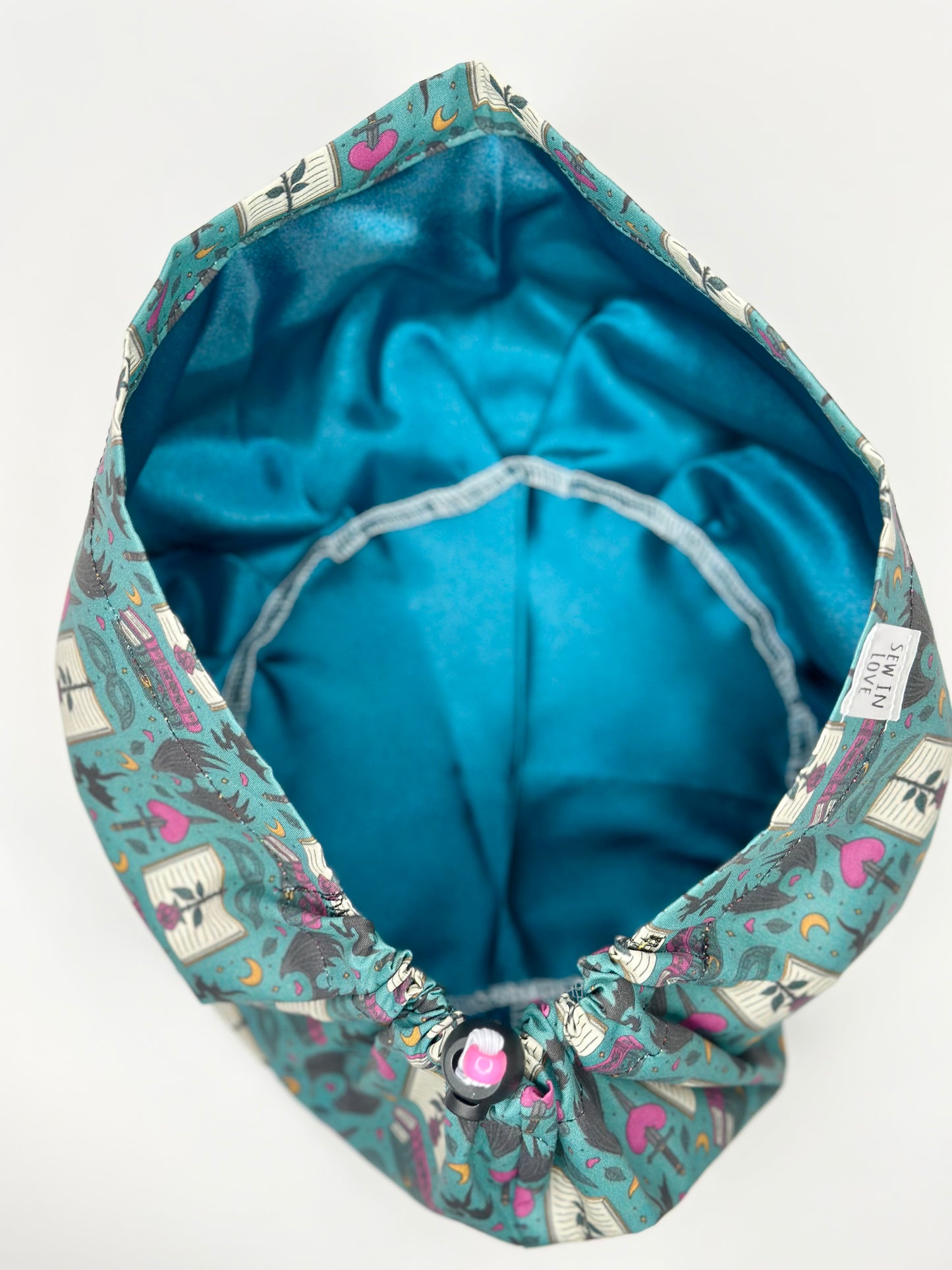 Toggle Back- Romantasy: Euro-Style Scrub Cap