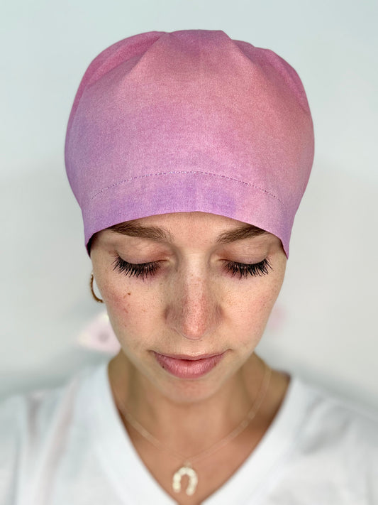 Ribbon Back - Painted Sky: Euro-Style Scrub Cap