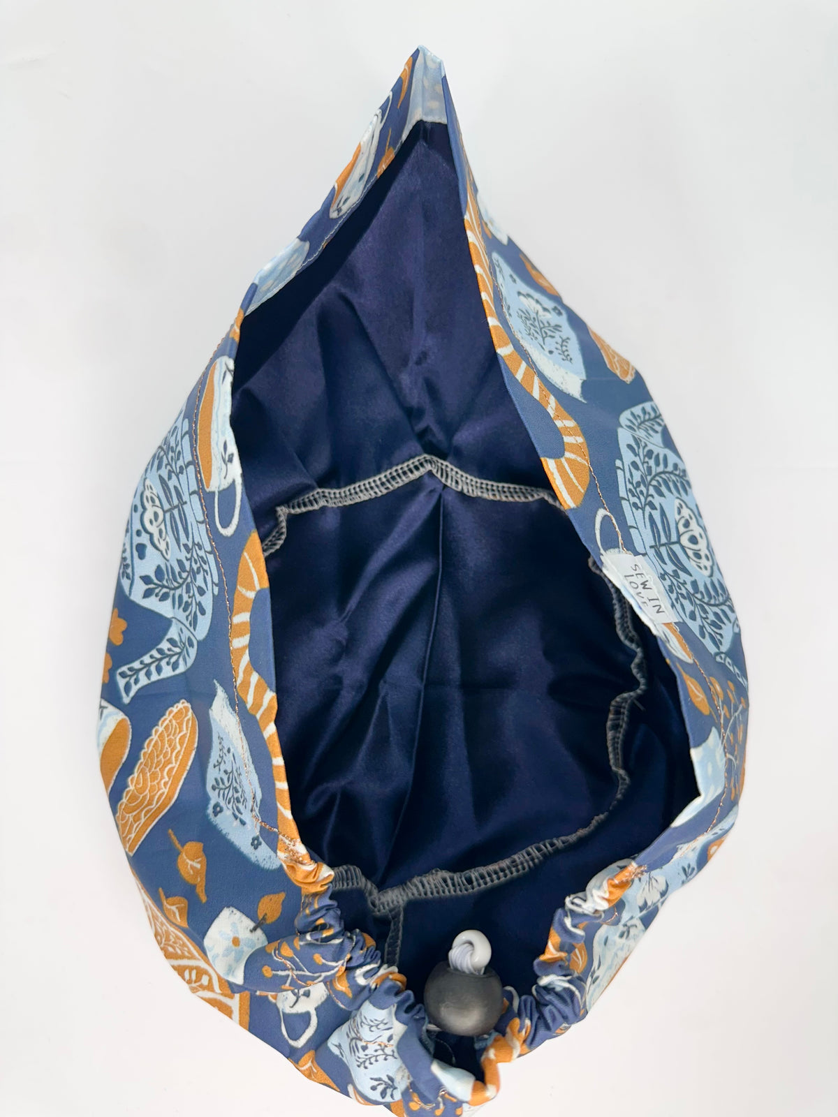 Toggle Back- Autumn Tea Party: Euro-Style Scrub Cap