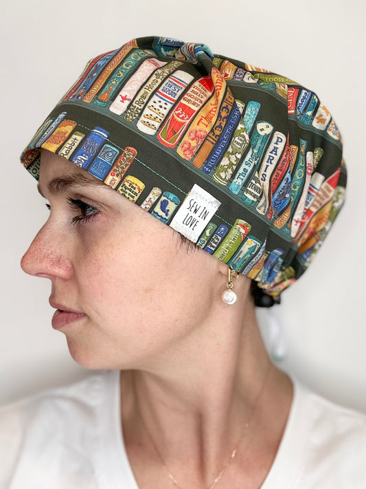 Toggle Back- On the Bookshelf: Euro-Style Scrub Cap
