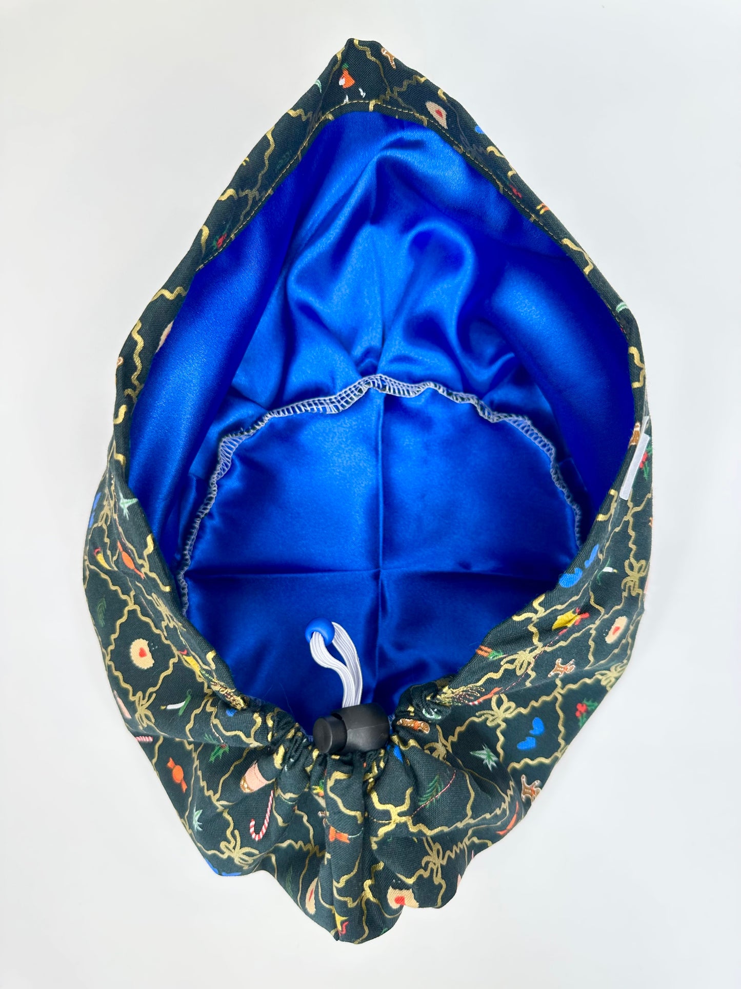 Argyle Christmas: Euro-Style Scrub Cap