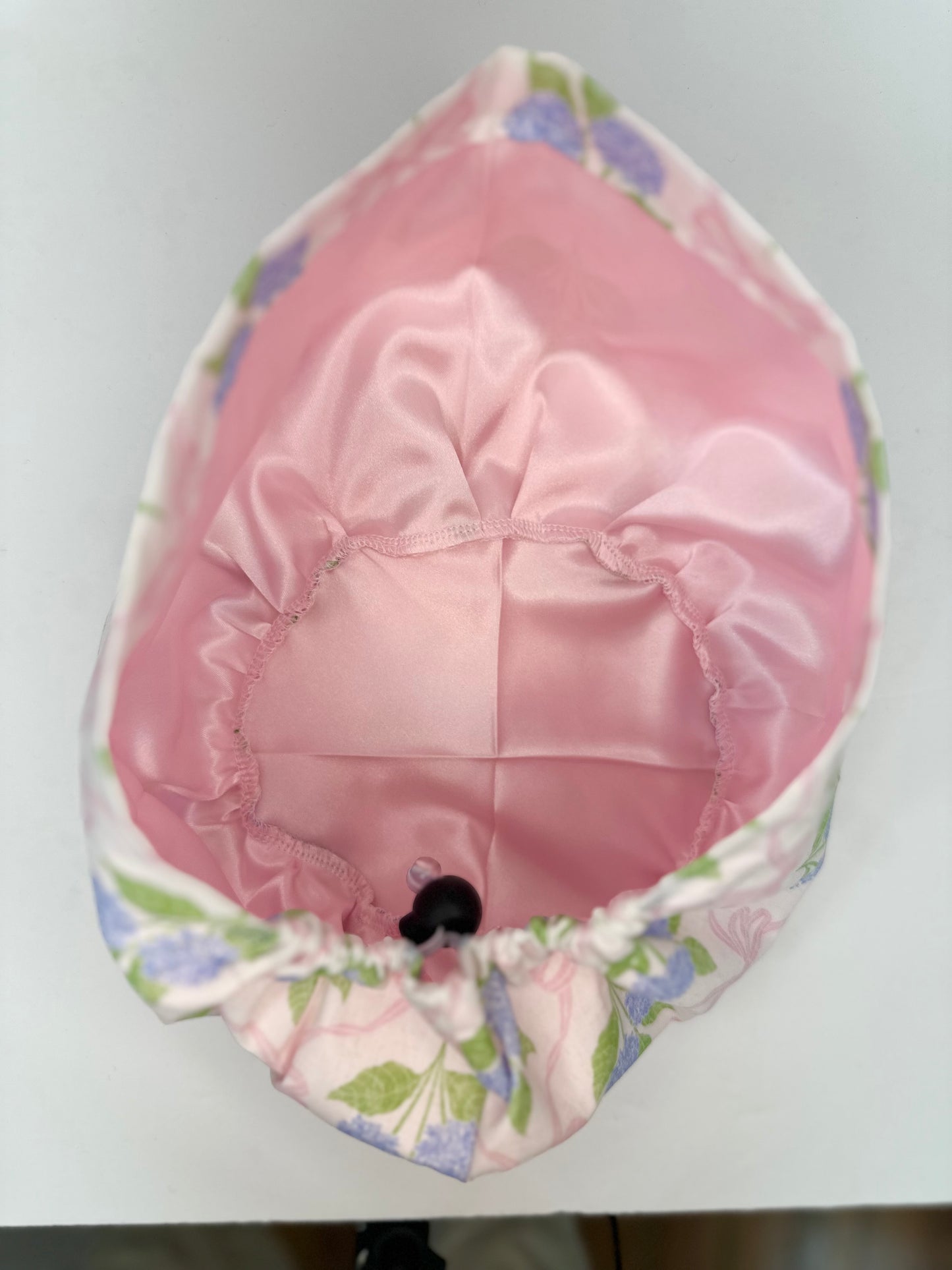 Toggle Back- Hydrangea Trellis: Euro-Style Scrub Cap