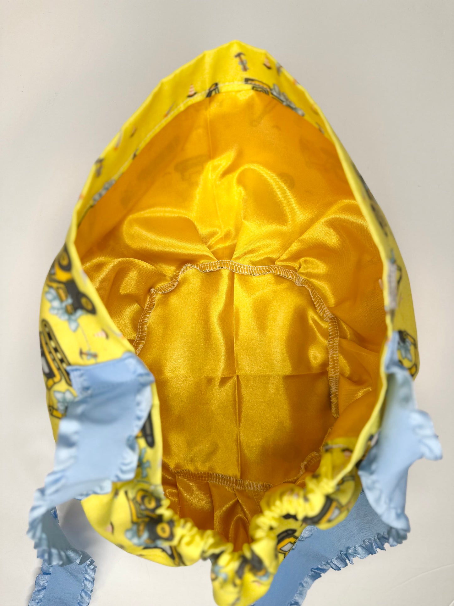 Ribbon Back-Construction and Bows: Euro-Style Scrub Cap