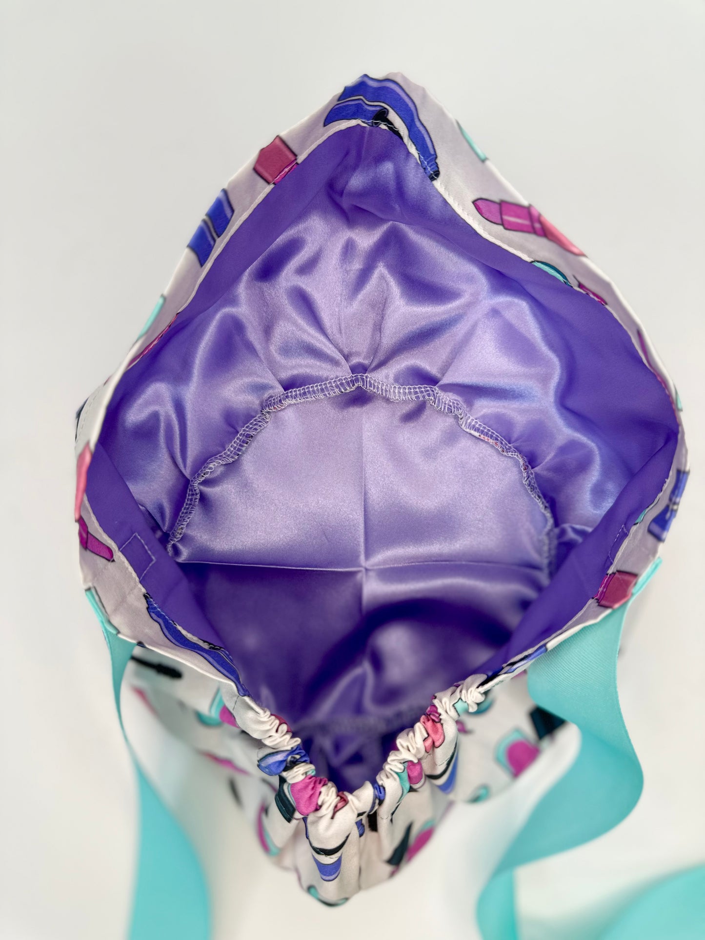 Ribbon Back-GRWM: Euro-Style Scrub Cap