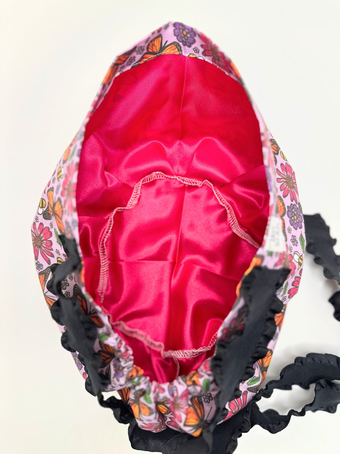 Ribbon Back-Monarchs: Euro-Style Scrub Cap